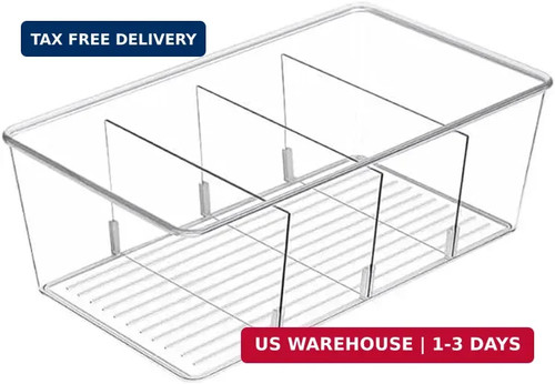 Pack storage organizer bins - 1,